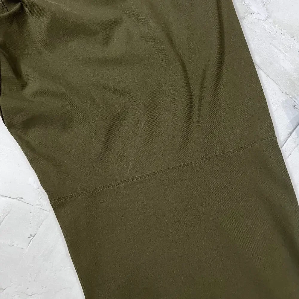 Lululemon Commission Pant MENS 33x26 SHORT Olive Green ABC Chino RUNS SMALL
